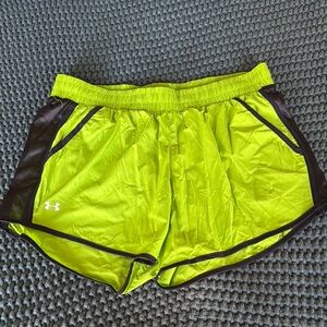 Under Armour Women's Neon Green Shorts